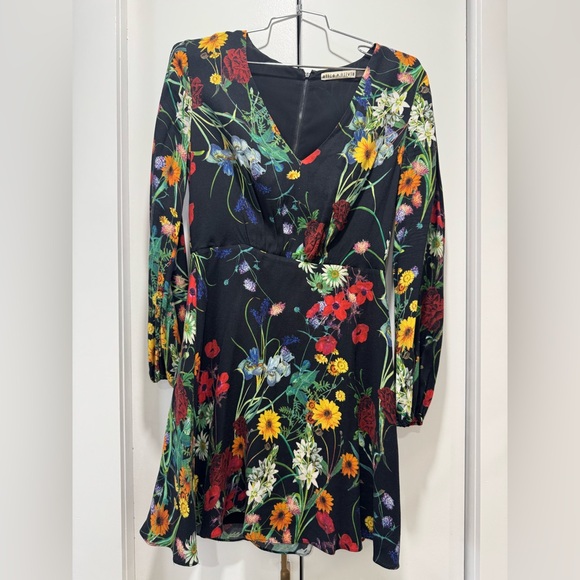 Alice + Olivia Black and Multicolor Dress - Picture 4 of 5